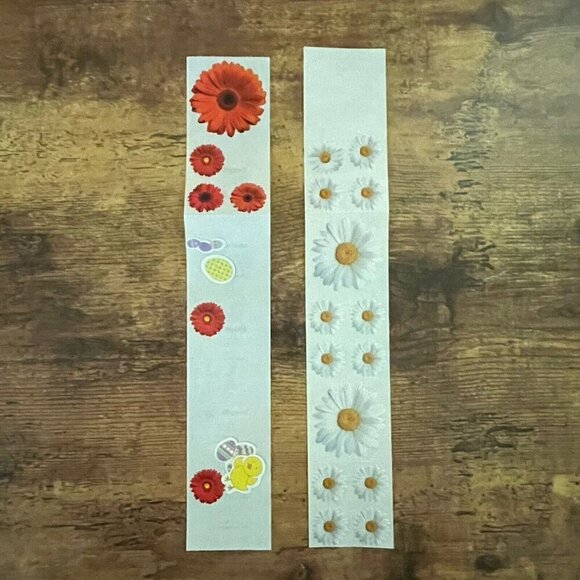 Scrapbooking Sticker Lot of Easter Spring Themes Flowers Chicks Butterflies - Picture 8 of 12